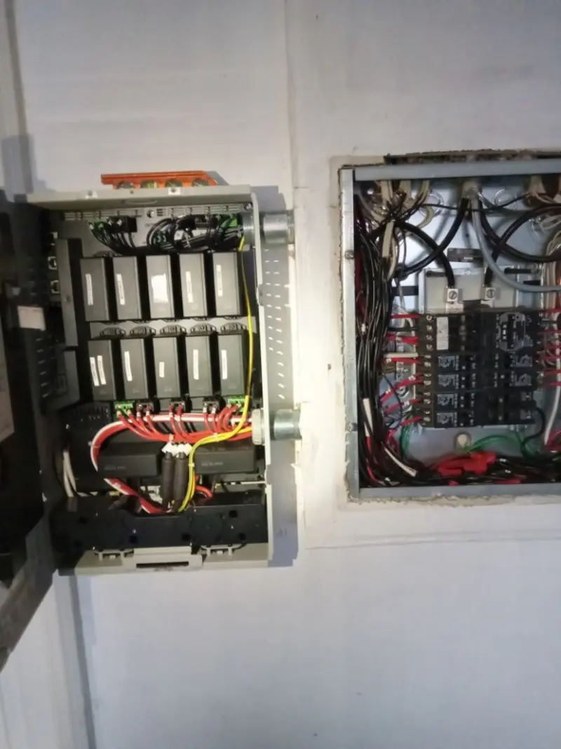 Electrical panel upgrade completed for Indoor Lighting Installation in Griswold